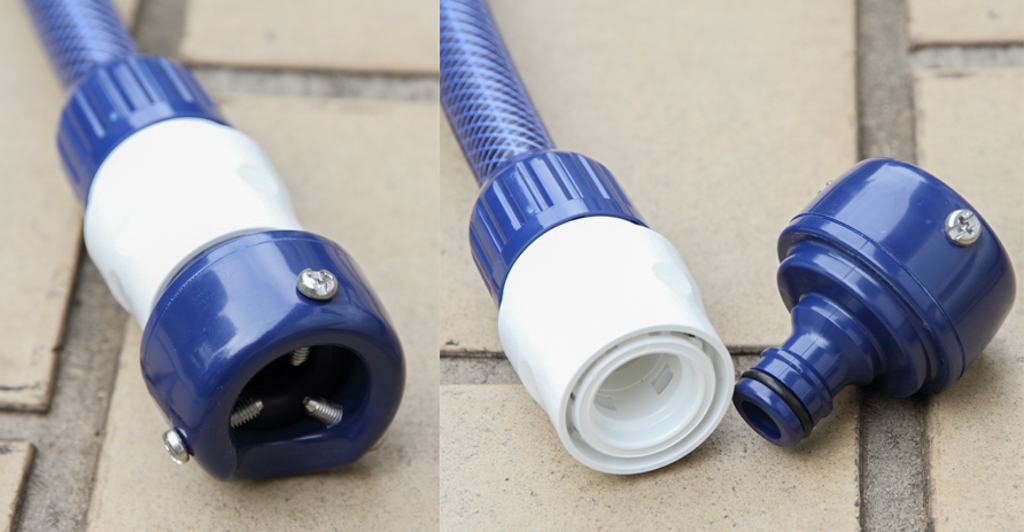 ホースリールの選び方、地下散水栓への設置方法